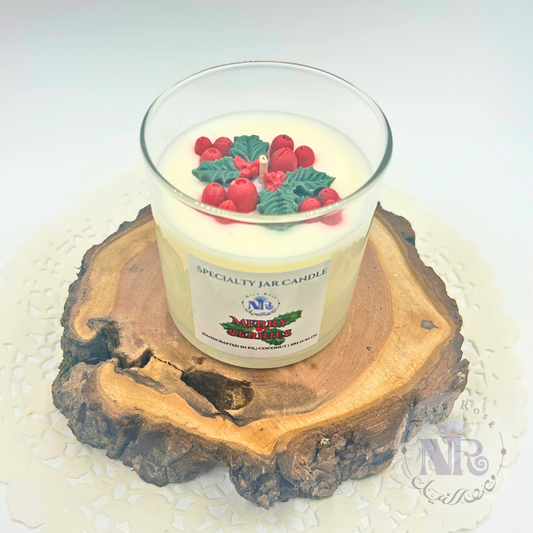 Merry Berries Pure Coconut Candle