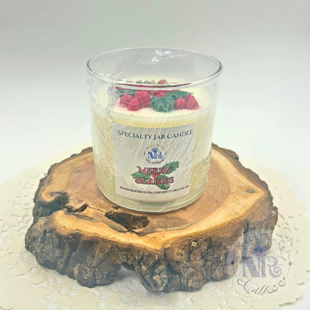 Merry Berries Pure Coconut Candle