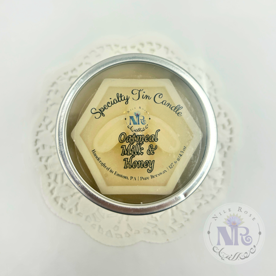 Oatmeal Milk & Honey - Specialty Tin Candle