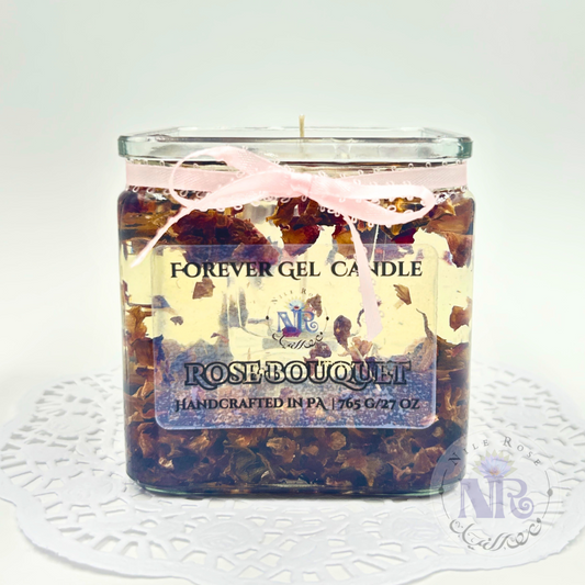 Rose Bouquet - Forever Gel Candle
