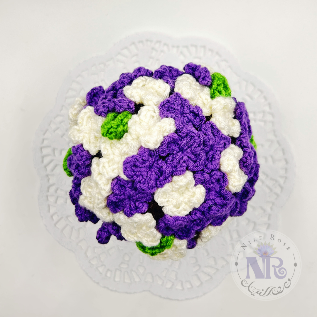 Violets Flower Pot - Crochet Cuties