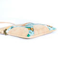 Butterfly & Floral Print Cork Crossbody Bag