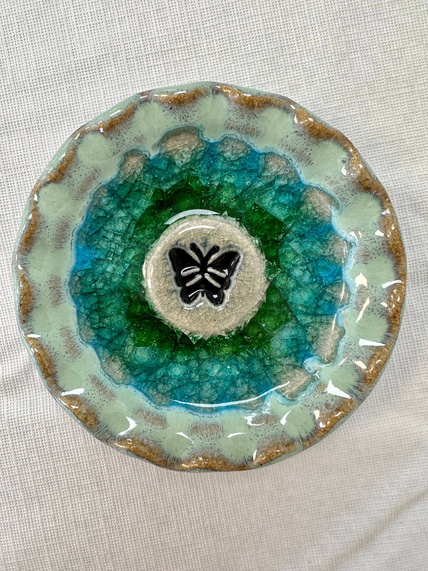 Butterfly Icon Dish