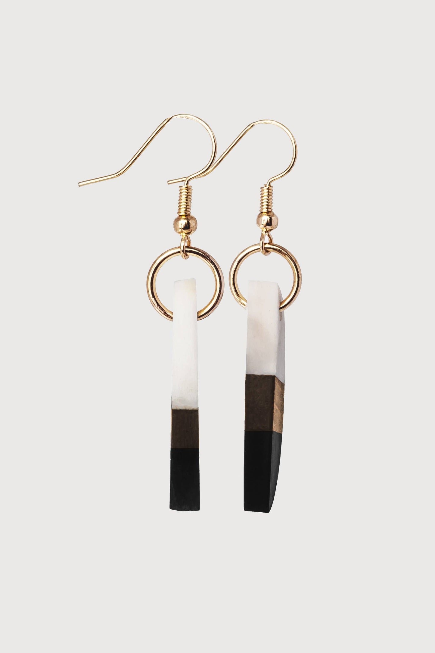 Dominique Wodden & Resin Earrings