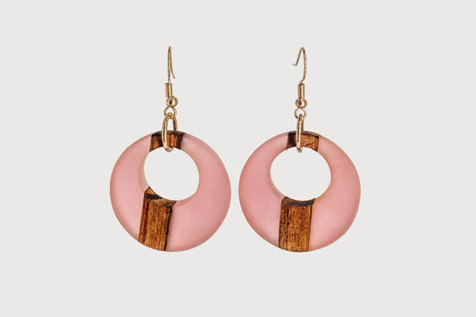 Galway Girl Wooden & Resin Earrings