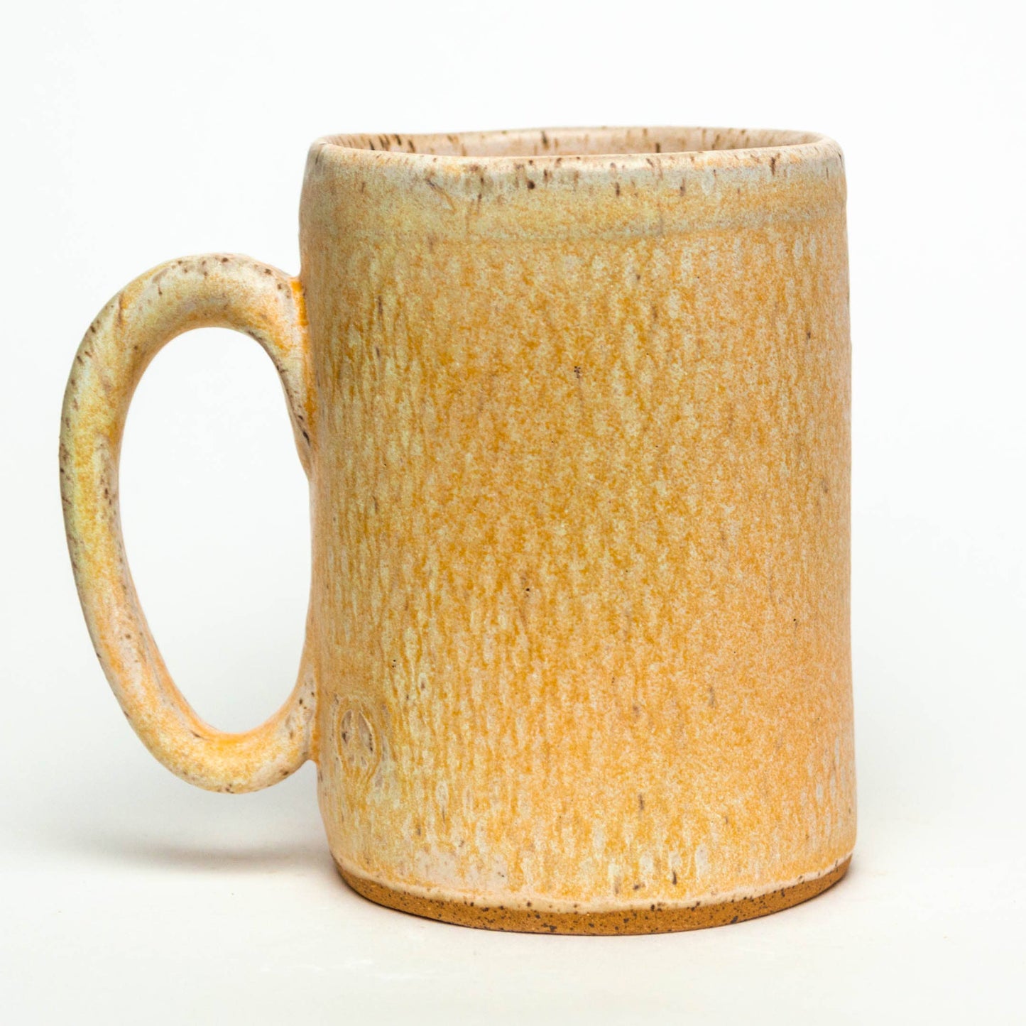 Black Horse Beige Mug