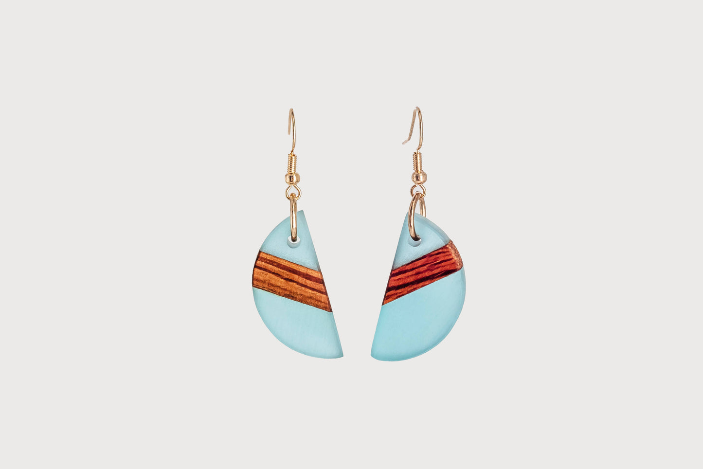 Venus Wooden & Resin Earrings