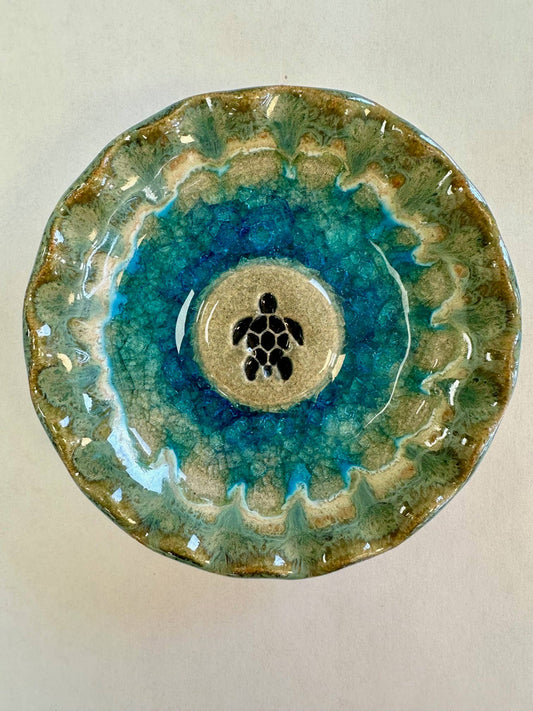 Sea Turtle Icon Dish