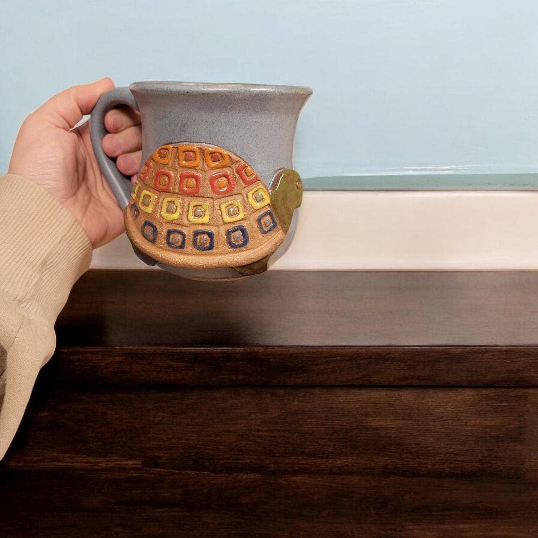 Rainbow Turtle Mug