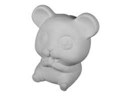 Cookie Critter Bank Bisqueware