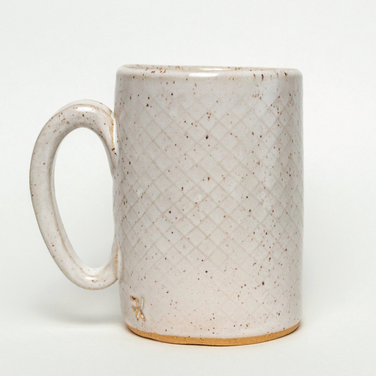 Goldfinch Pattern White Mug
