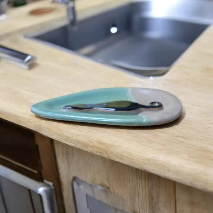 Black Cat Spoon Rest