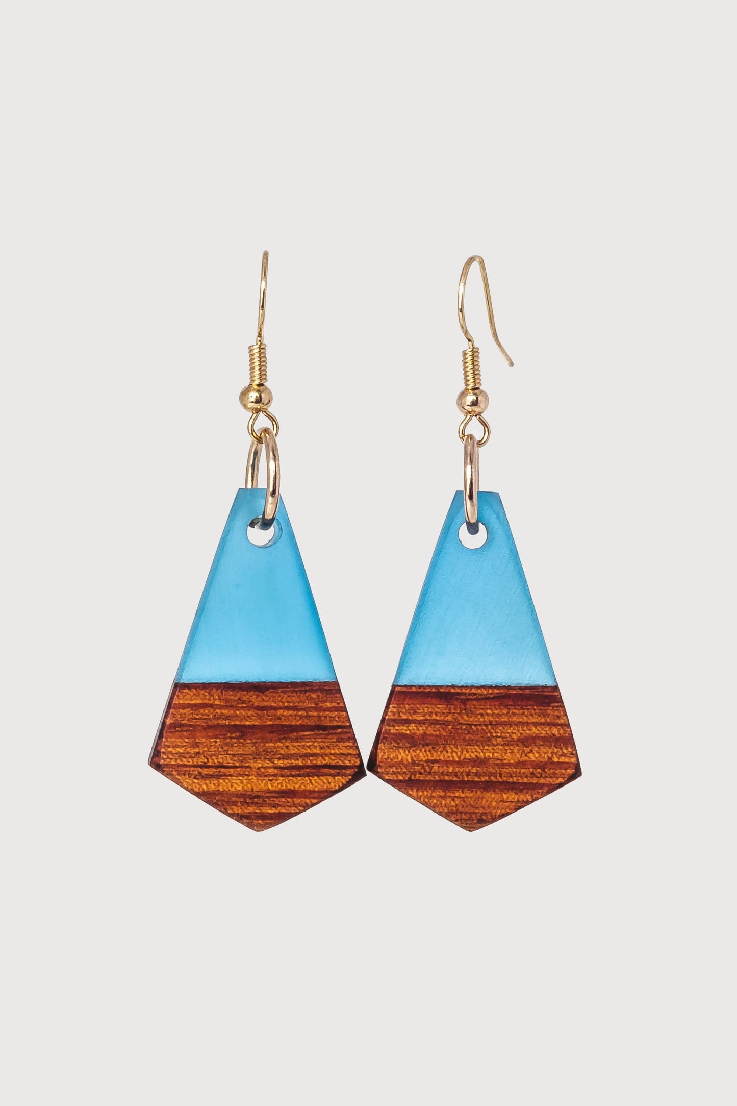Lola Wooden & Resin Earring