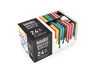 SET BASICS BEST SELLERS CLEAR BOX 24PC 22ML Liquitex BASICS Acrylic 24 Color 22ml Tube Best Sellers Set