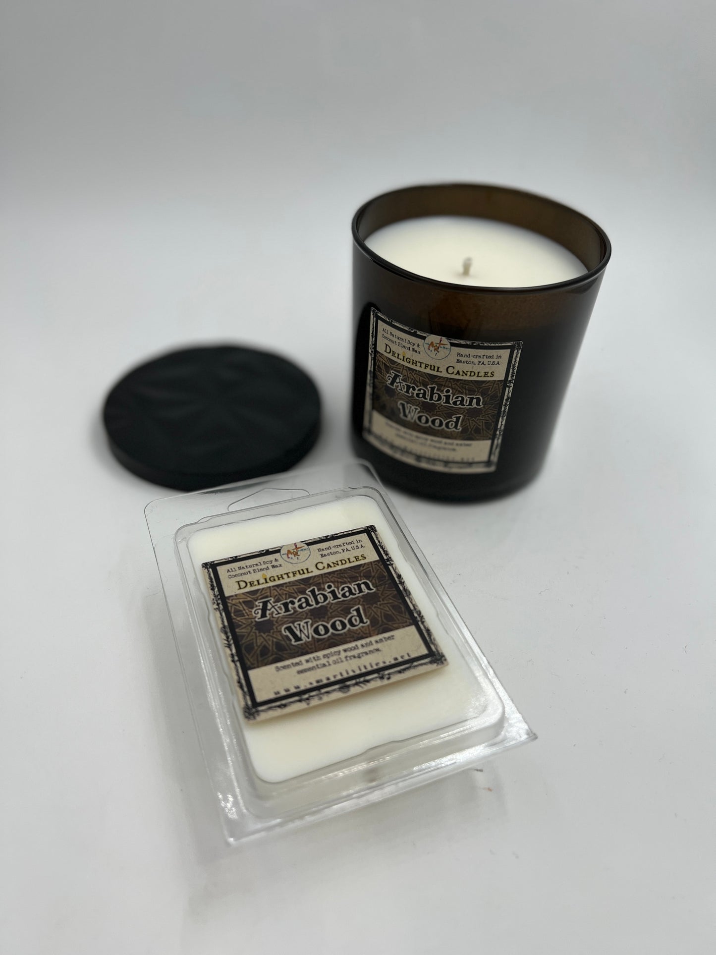 Black Diamond Jar Candle - SmARTivities Delightful Candles
