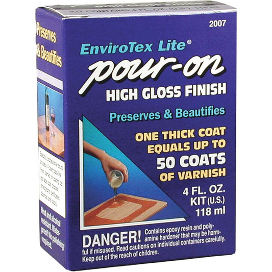 Envirotex Lite Pour-on High Gloss Resin 4oz