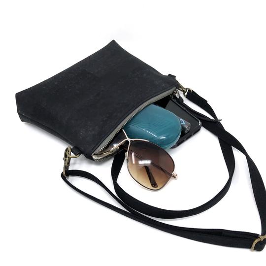 Cork Crossbody Black