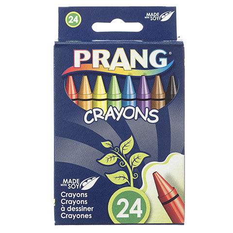 Prang Soy Crayons: 0.25 x 3.5 inches, 24 pieces