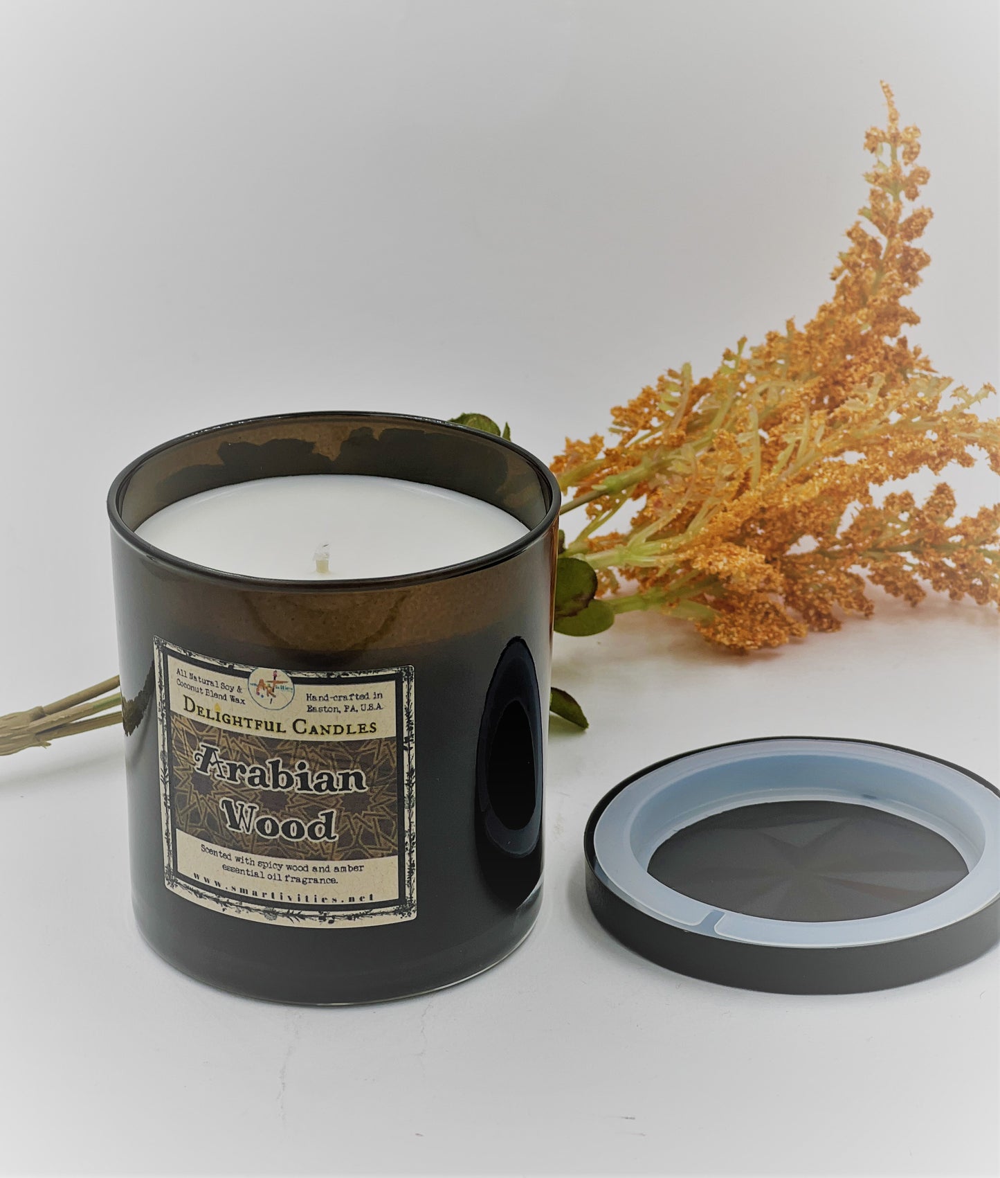 Black Diamond Jar Candle - SmARTivities Delightful Candles