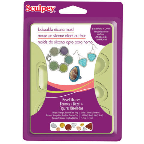 Sculpey Bakeable Bezel Mold - Silicone