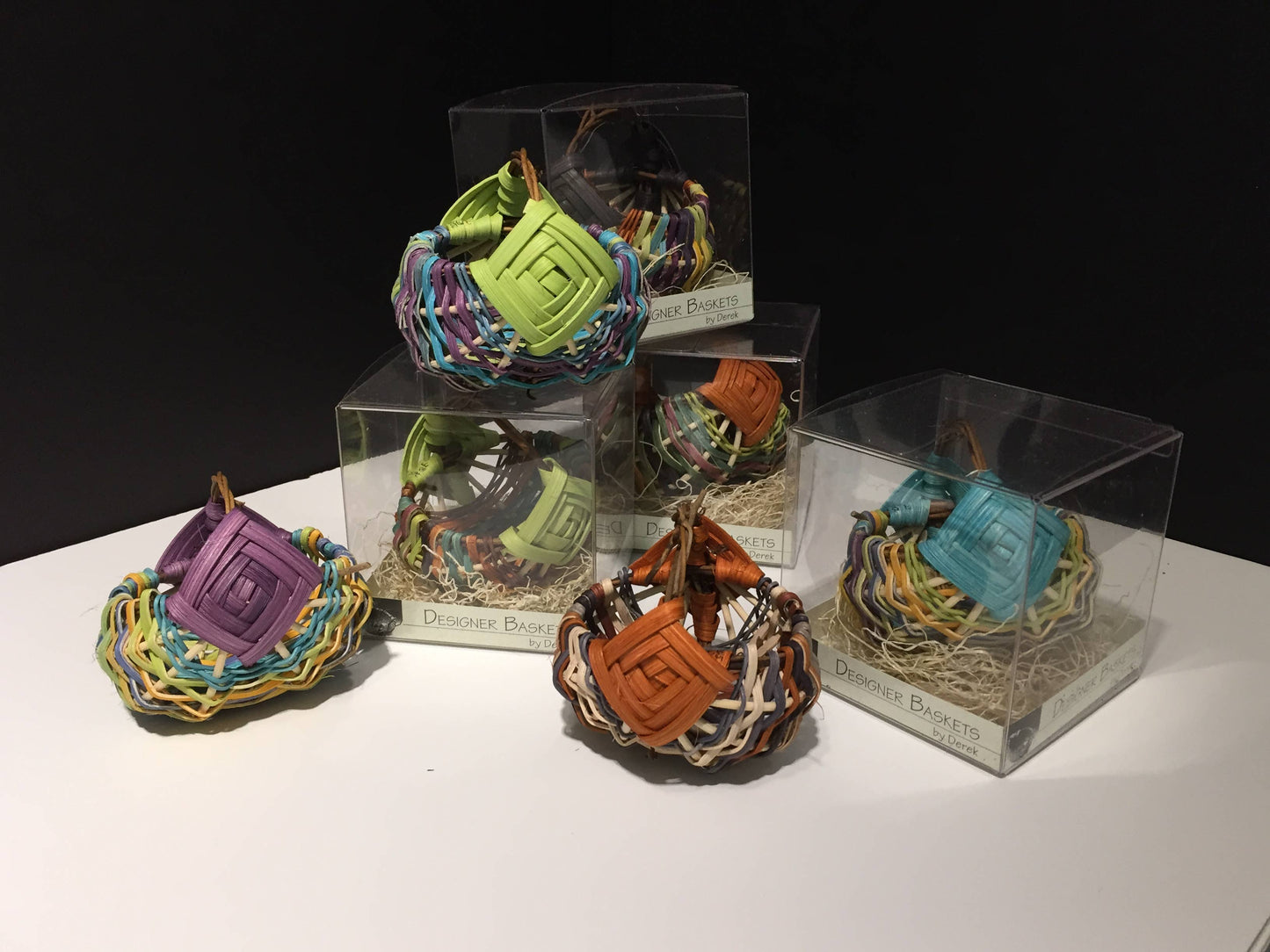 Designer Baskets  - Petit Rainbow