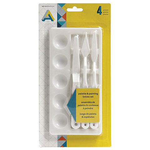 Art Alternative Palette & Painting Knives Set