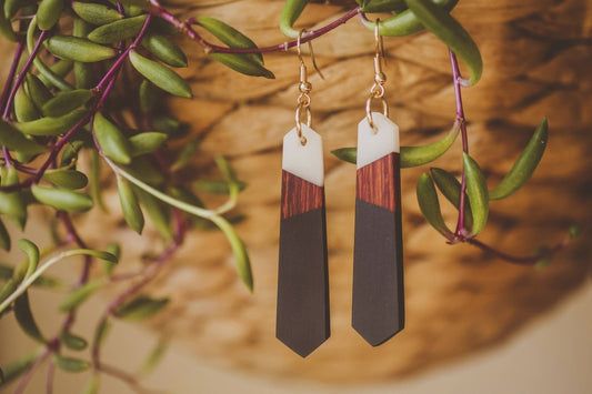Eko Wooden & Resin Earrings
