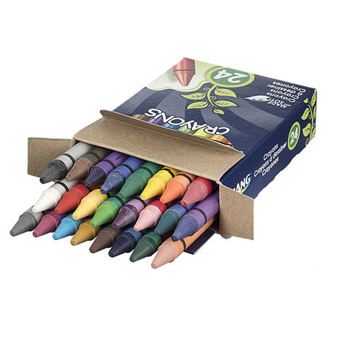 Prang Soy Crayons: 0.25 x 3.5 inches, 24 pieces