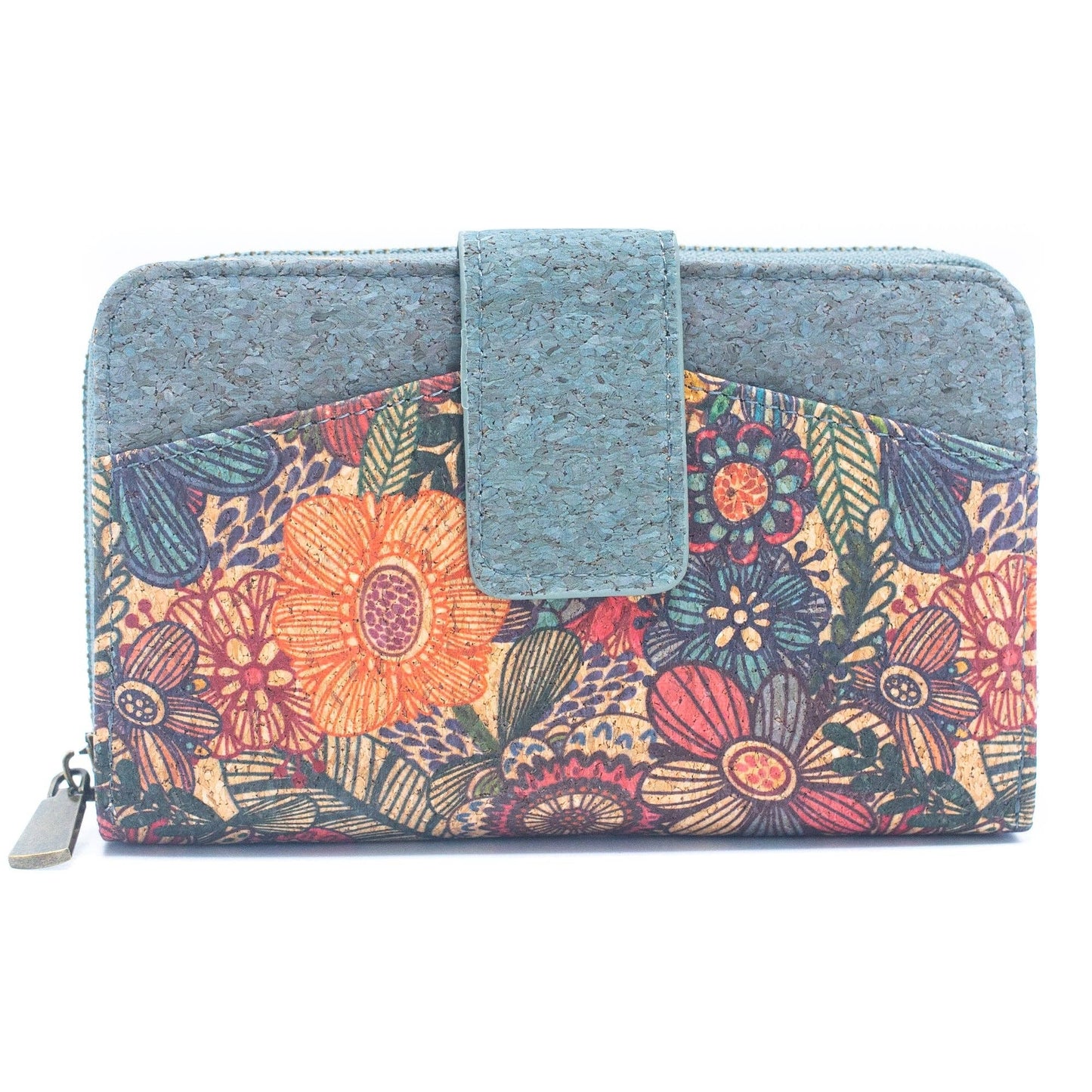 Mini-Flap Printed cork wallet – MBC