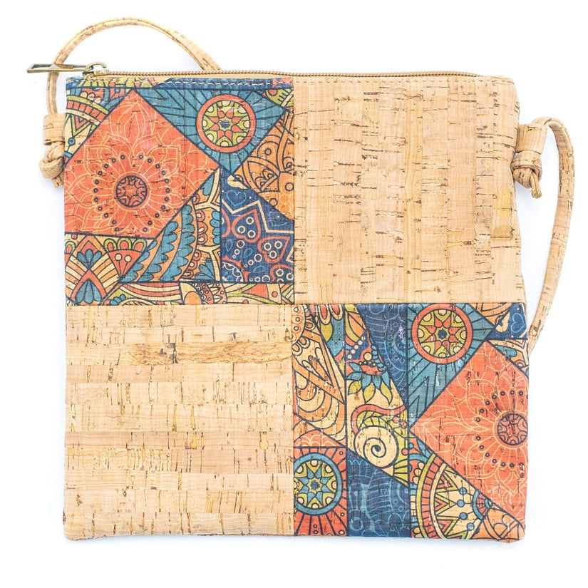 Crossbody mini Square Cork bag