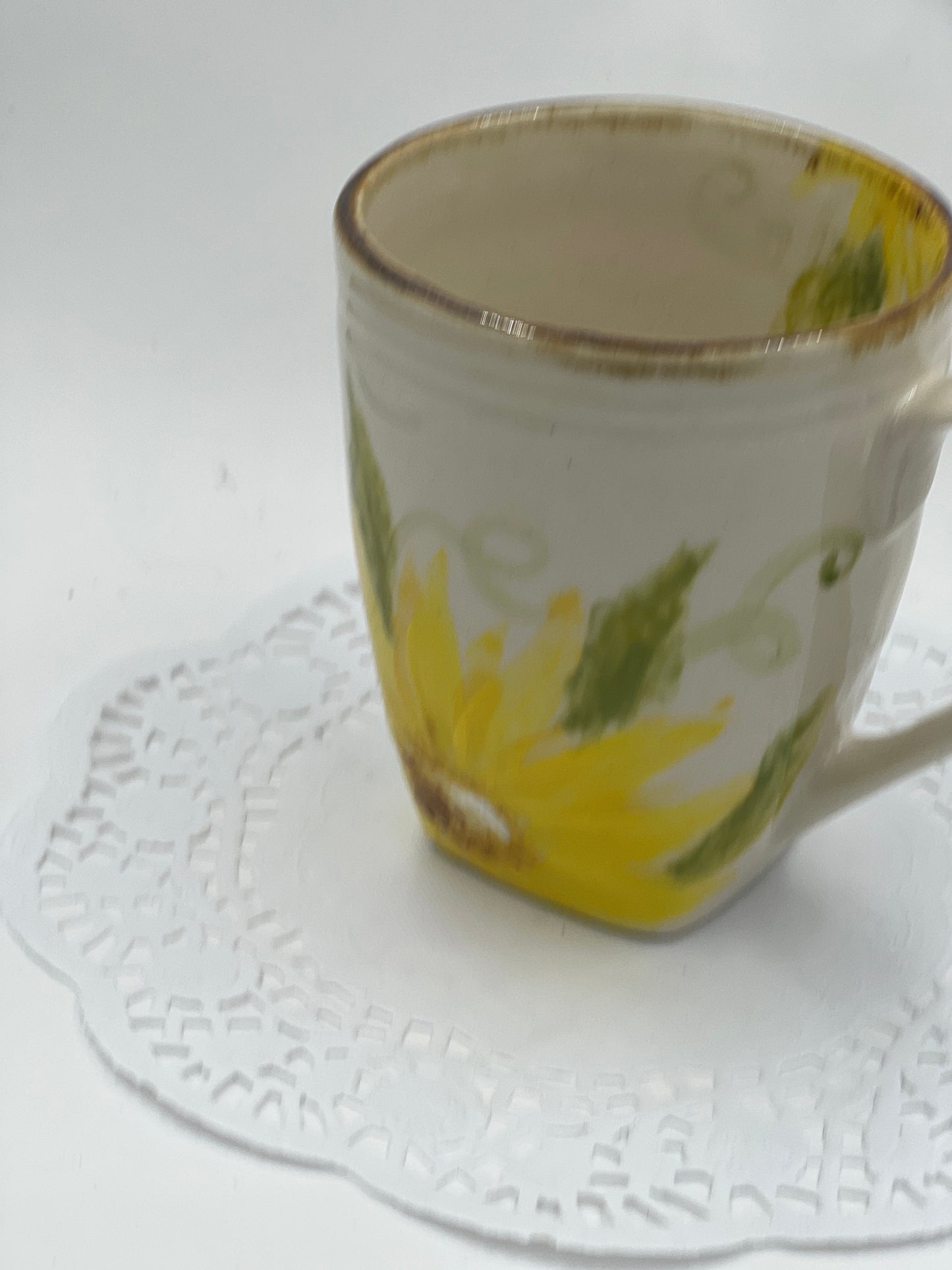Sunflower Contempo Mug - SmARTivities Pottery