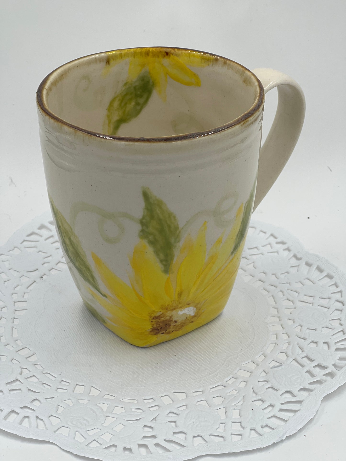 Sunflower Contempo Mug - SmARTivities Pottery