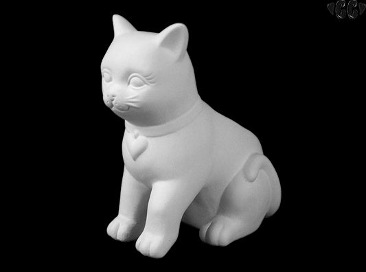 Kitty Planter Bisqueware