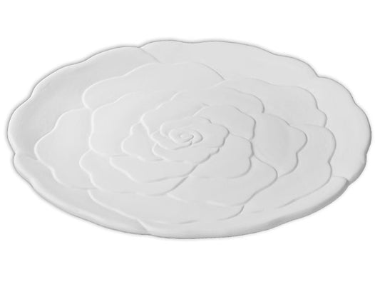 Rose Dish Bisqueware