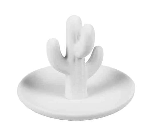 Cactus Ring Holder Bisqueware