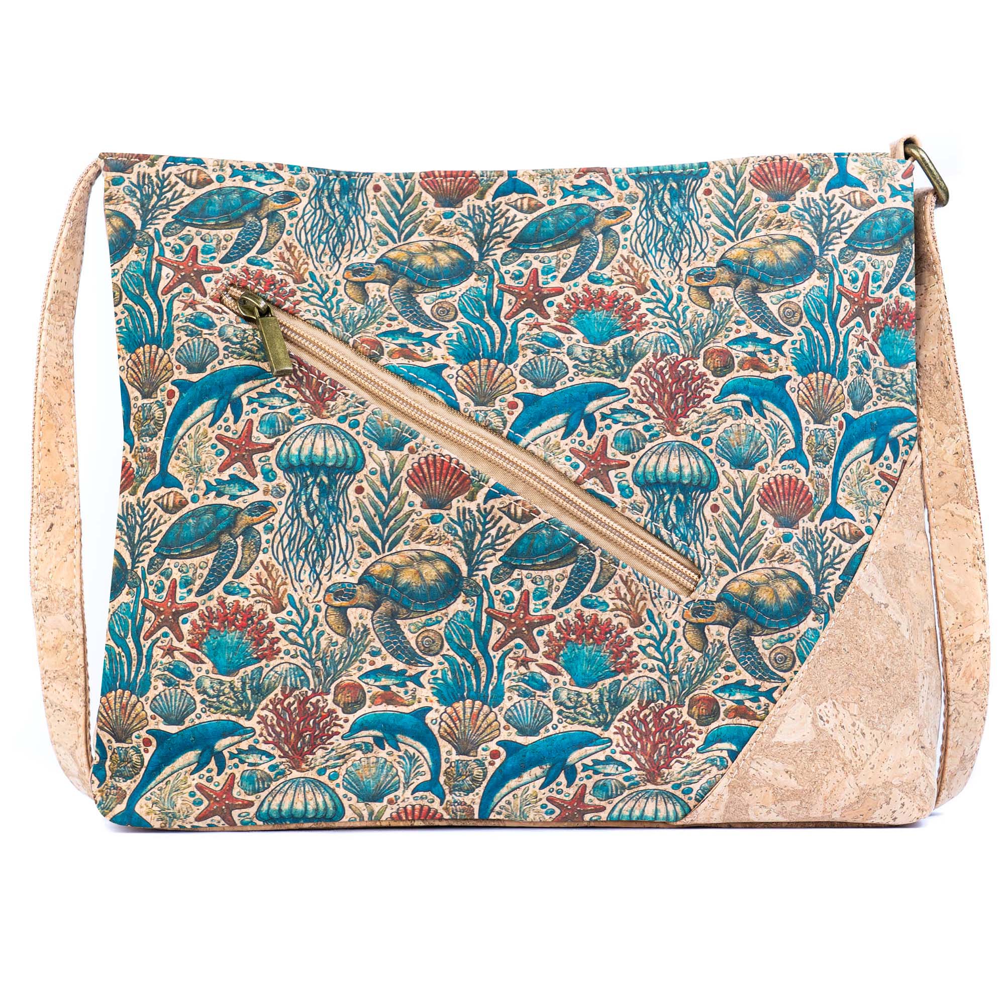 Cork Crossbody Shoulder Bag