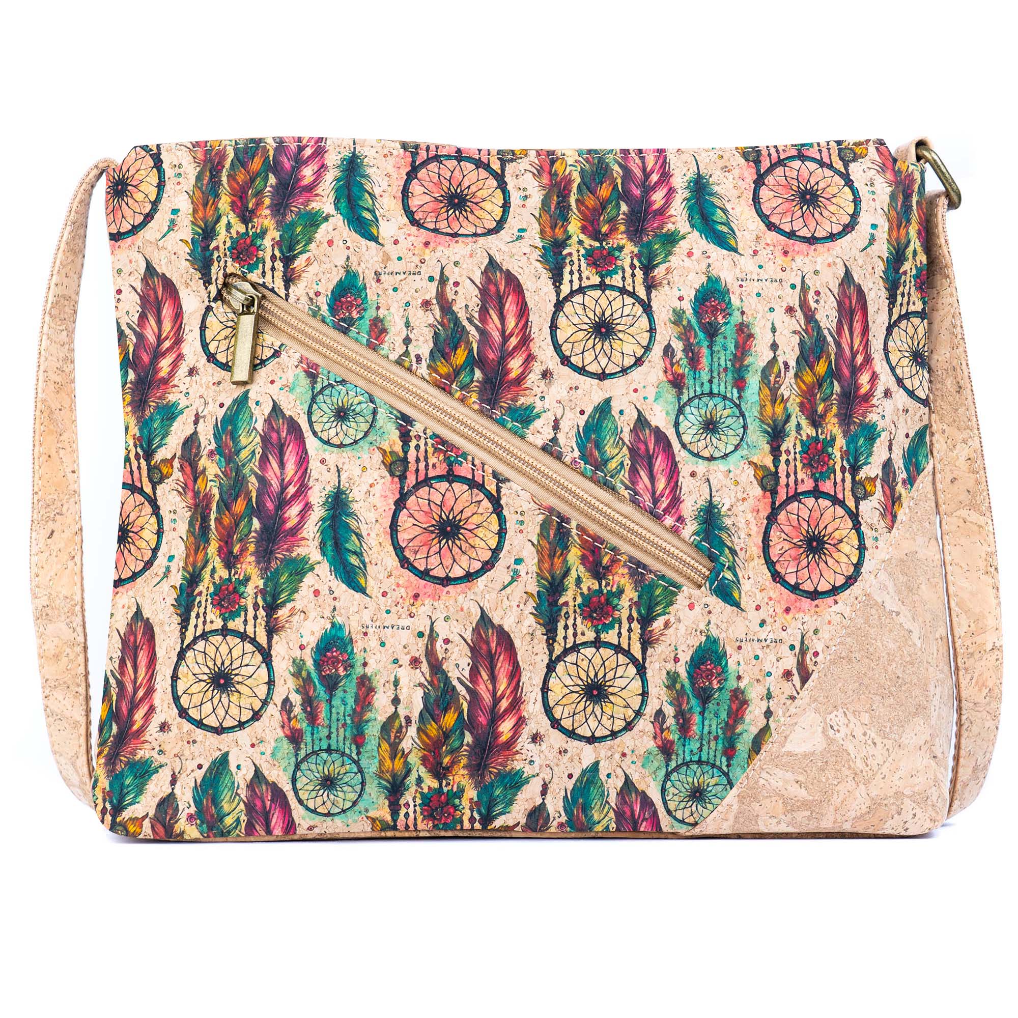 Cork Crossbody Shoulder Bag