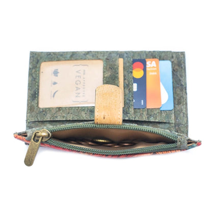 Snap Closure Cork Wallet