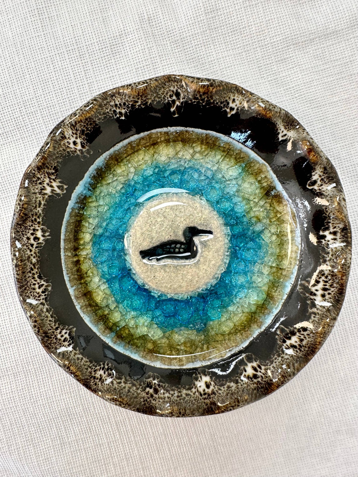 Loon Icon Dish