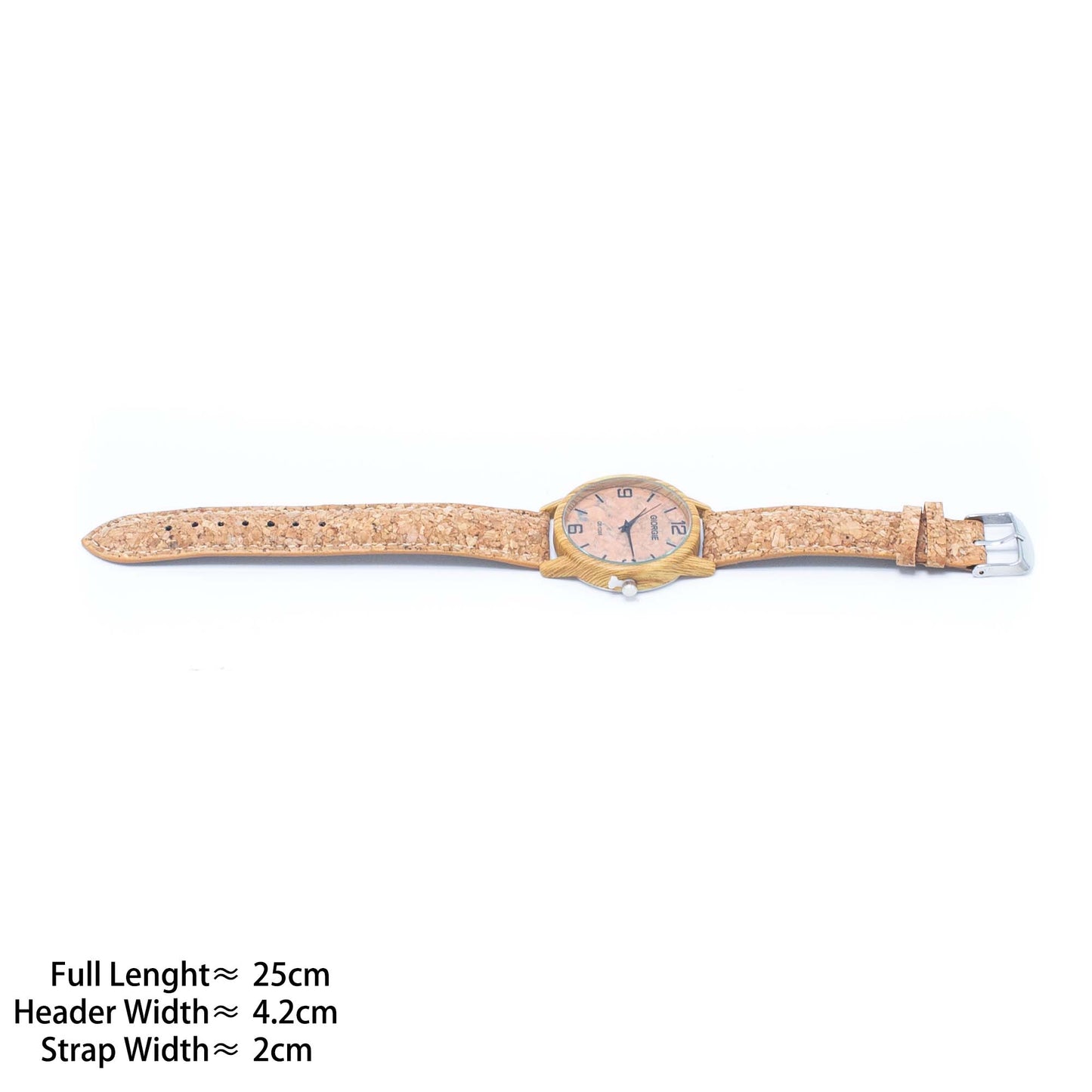 Natural Cork watch unisex