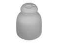 Small Paw Print Jar Bisqueware