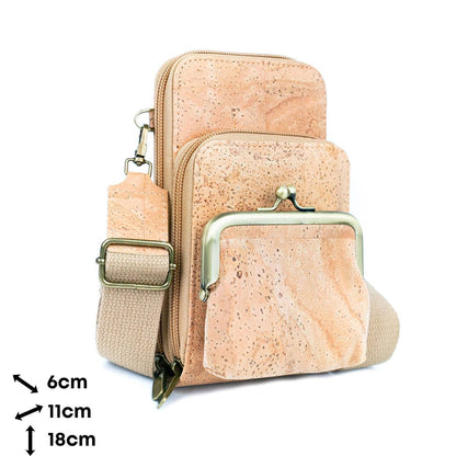 Eco-Friendly Cork Women's Phone Bag