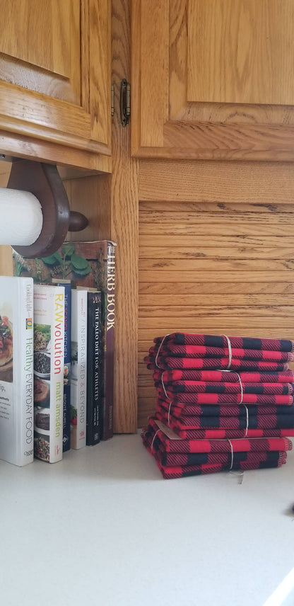 Buffalo Plaid ECO Washable Towels
