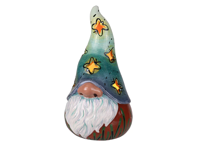 Lighted Contemporary Gnome Bisqueware