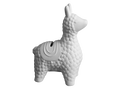 Fluffy Llama Bank Bisqueware