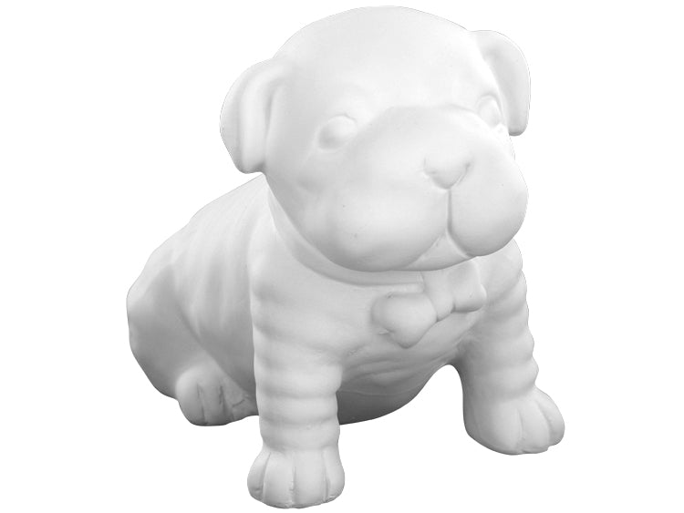 Bowser Bulldog Bank Bisqueware