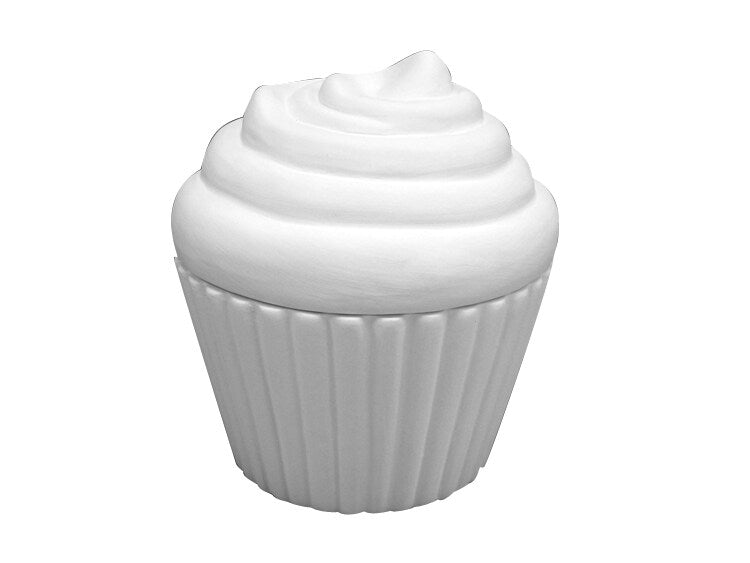 Tall Cupcake Box Bisqueware