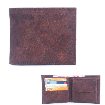 Brown Cork Men's Wallet