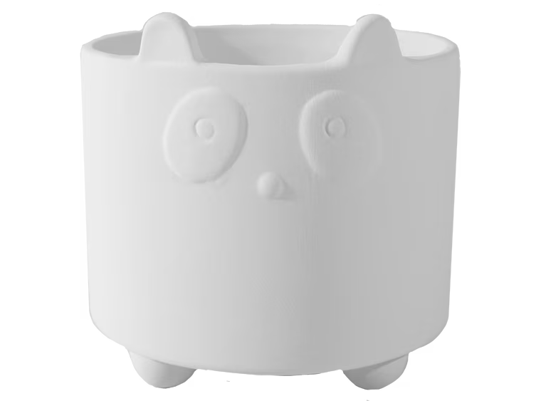 Hoot Planter Bisqueware
