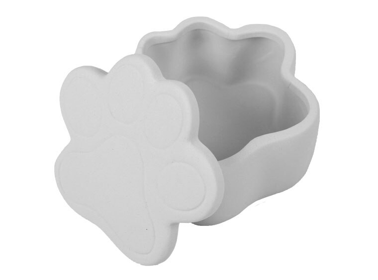 Paw Print Bisqueware